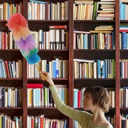 aauras Feather Duster for Dry Cleaning Purpose Size 23inch Dry Duster image 4