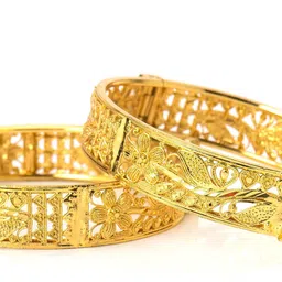 manikya Brass Brass Bangle image 3