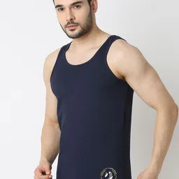 UnderJeans by Spykar Pure Cotton Innerwear Vests image 4