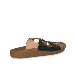 Koblerr Women Open Toe Flats with Buckles image 3