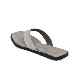 Minx Women Textured T-Strap Flats image 2