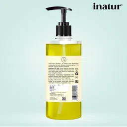 Inatur Lemon Hand Sanitizer Gel -500 ml image 3