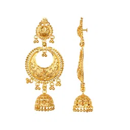 Heer Collection Contemporary Jhumkas Earrings image 3