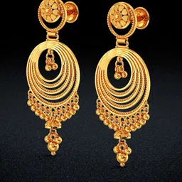 Joyalukkas Women 22Kt Gold Drop Earring - 13.062 g-picture-38