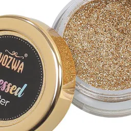 VOZWA Waterproof Pressed Glitter Eyeshadow - Gold 03 image 2