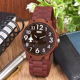 CSAMON Men Printed Dial & Bracelet Style Straps Analogue Watch 3KANBRO F16 D CD Belt-picture-36