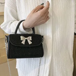 StyleCast Embellished Structured Sling Bag image 2