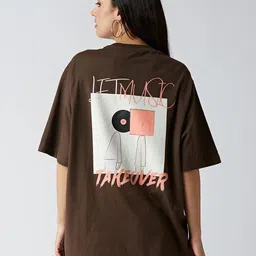 LOVEGEN x Darshan Raval Casual Oversized T-Shirt image 4