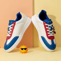 Hopits Boys Colourblocked Round Toe Lace-Ups Sneakers-picture-31