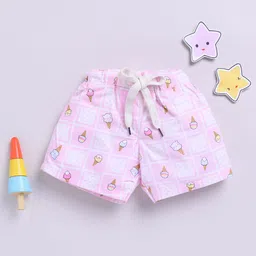 Here&Now X Denikid Infant Girls Printed Pure Cotton Shorts-picture-35