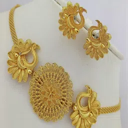 PRANATI Gold-Plated Brass Necklace-picture-14
