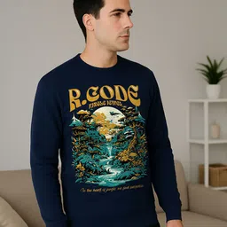 R.Code by The Roadster Life Co. Men Printed Sweatshirt-picture-17