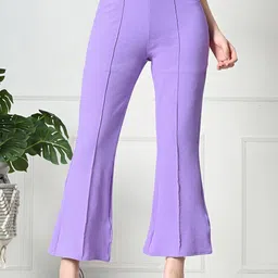 Gladly Women Relaxed High-Rise Pleated Trousers-image-79