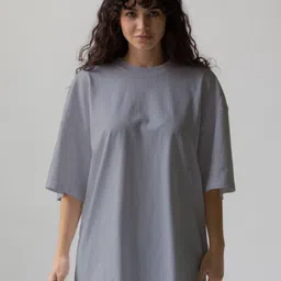 BLURR Women Drop-Shoulder Sleeves T-shirt-image-20