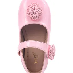 KATS Girls Woven Design Round Toe Ballerinas-picture-34