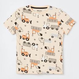 Fame Forever by Lifestyle Boys Conversational Printed Round Neck Cotton T-shirt-picture-8