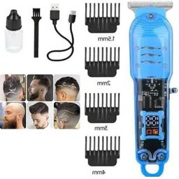 Trimmatic Trendy Hair Clipper,Electric Shaver for Beard, Hair, Mustache Body Groomer A26 Trimmer 120 min Runtime 4 Length Settings image 1