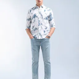 Flying Machine Men Slim Fit Printed Casual Shirt image 4