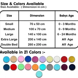sbts Polycotton Baby Bed Protecting Mat image 4