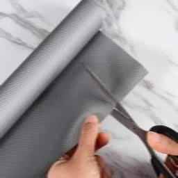 paperi Grey Self Design Water Resistant Shelf Liner Organisers-picture-38