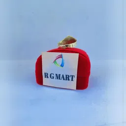 R G MART Unisex Gold-Plated Brass Finger Ring image 5