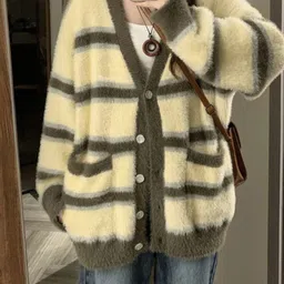 StyleCast Women Striped Cardigan-image-29