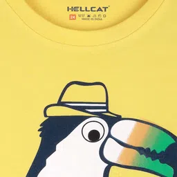 HELLCAT Boys Pack Of 2 Printed Round Neck T-Shirts With Shorts image 2