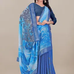 PAYAL CREATION Floral ArtSilk Bandhani Saree-image-60