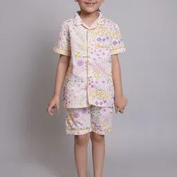 Biglilpeople Girls Printed Night suit-image-45