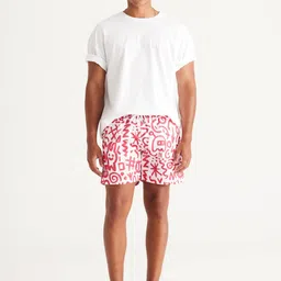AVVA Men Abstract Printed Shorts-picture-26