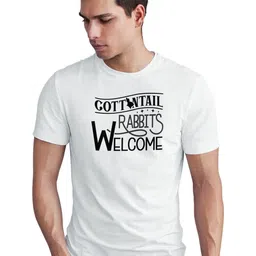 Seekbuylove Men Bio Finish Typography Printed Pure Cotton T-shirt-image-92