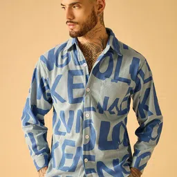 AKS Men Standard Semi Sheer Striped Casual Shirt image 5
