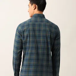 Arrow Sport Checked Spread Collar Pure Cotton Casual Shirt image 5