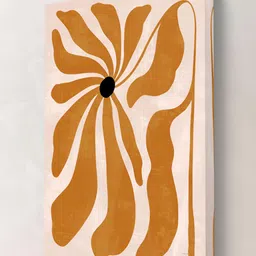 Livin'luxe Brown & Beige Abstract Canvas Wall Art image 2