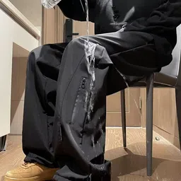 StyleCast x Revolte Men Solid Mid-Rise Regular Fit Trousers image 5