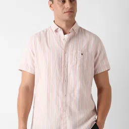 Louis Philippe Sport Men Slim Fit Opaque Striped Casual Shirt-picture-21