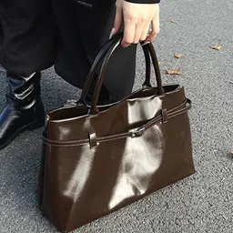 CORSICA Women Solid Structured Tote Bag image 5