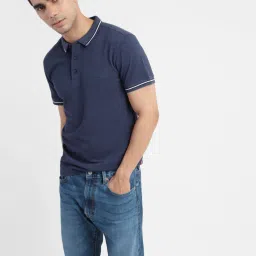 levi's Men's Blue Polo T-Shirt image 2