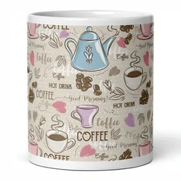 Mr UVD Multi-Coloured Ceramic Cup image 3