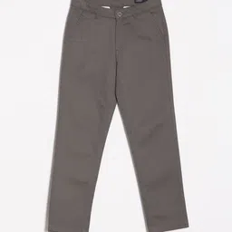 Allen Solly Junior Boys Pure Cotton Slim Fit Mid-Rise Trousers-picture-20
