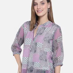 Moda Rapido Georgette Top image 4