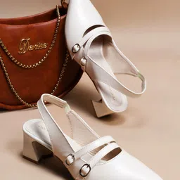 CLOG LONDON Block Pumps with Buckles-image-32