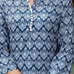 AKS Women Geometric Printed Kurta image 2