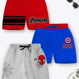 Marvel by Miss and Chief Boys Printed Avengers Shorts-picture-13