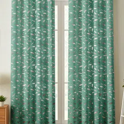Kiara Creations Pack of 2 Room Darkening Long Door Curtain-image-38