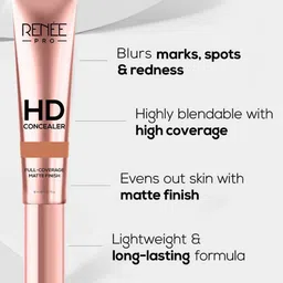 Renee Pro HD Concealer With Vitamin E - 8g - Mink image 3