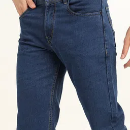 INDIROCKS Men Jean Regular Fit Mid-Rise Stretchable Jeans image 2