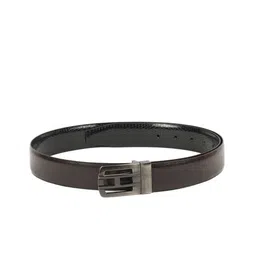 The Roadster Life Co. Men Textured Leather Reversible Belt-picture-29