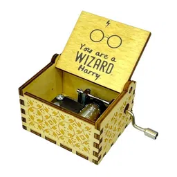 AUGEN Unisex Music Box Gift- Wooden Classic Music Box Curio Showpiece-picture-41