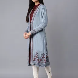 W Women Floral Cardigan image 4